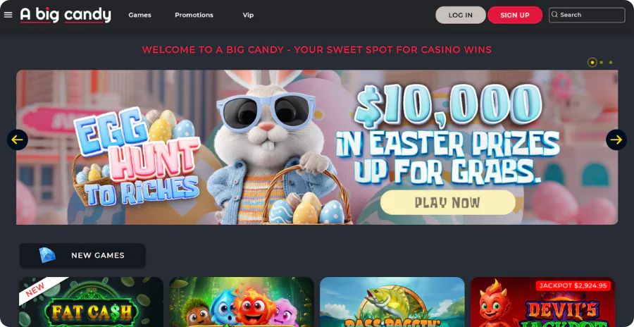 About A Big Candy Casino